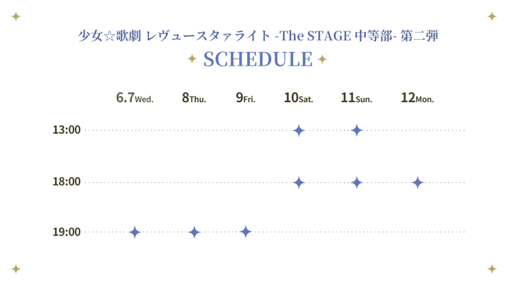 少女☆歌劇 レヴュースタァライト -The STAGE 中等部- Rebellion